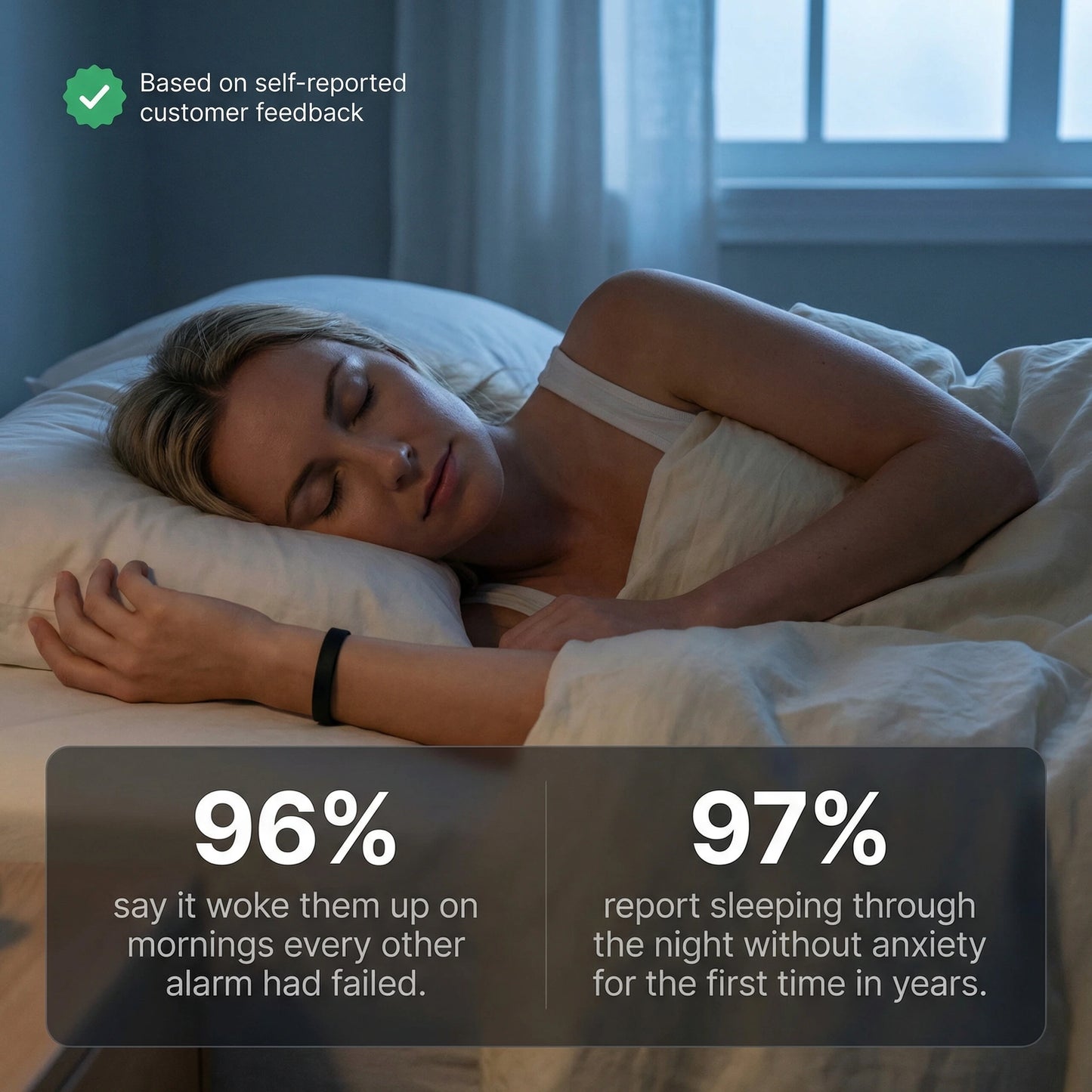 Stir Band - Smart Silent Alarm Band for Deaf & HoH